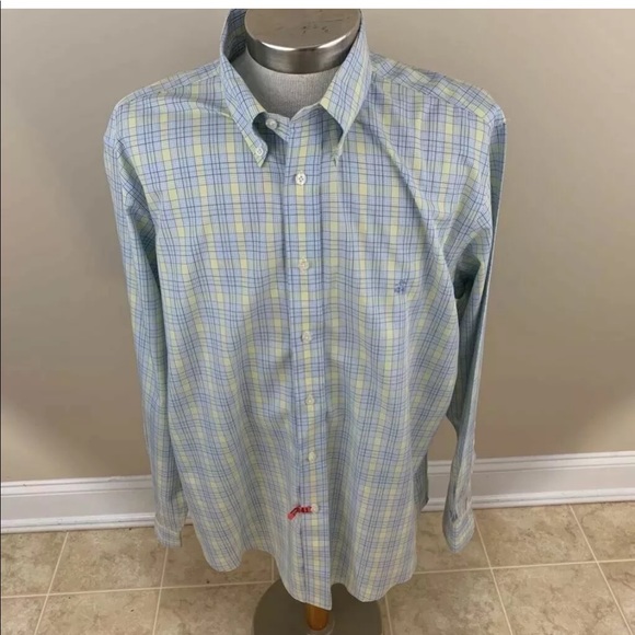 Brooks Brothers Other - Brooks Brothers Mens Button Down Shirt Blue Plaid